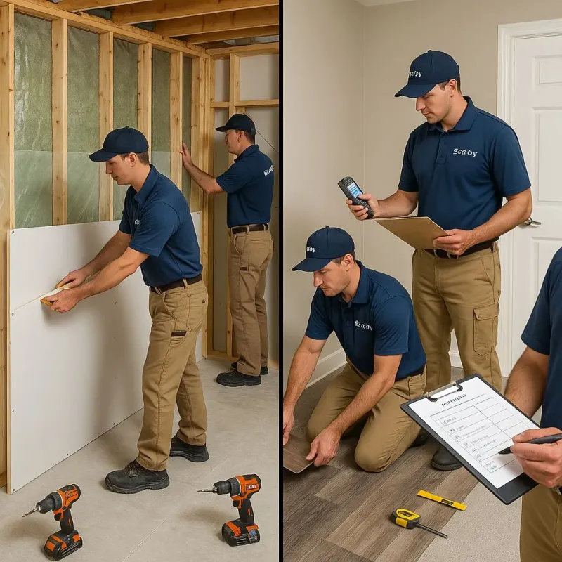 Repairs and Reconstruction process in Forestdale, MA